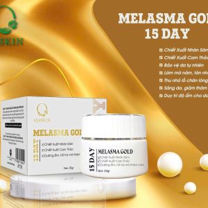 KEM dưỡng trắng, mờ Nám, ức chế Nám MELASMA GOLD 15 DAY
